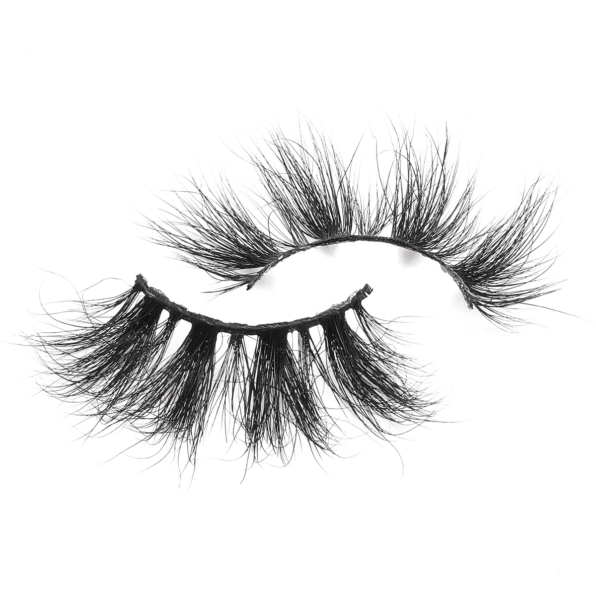 Wholesale real mink eyelashes vendor fluffy lashes