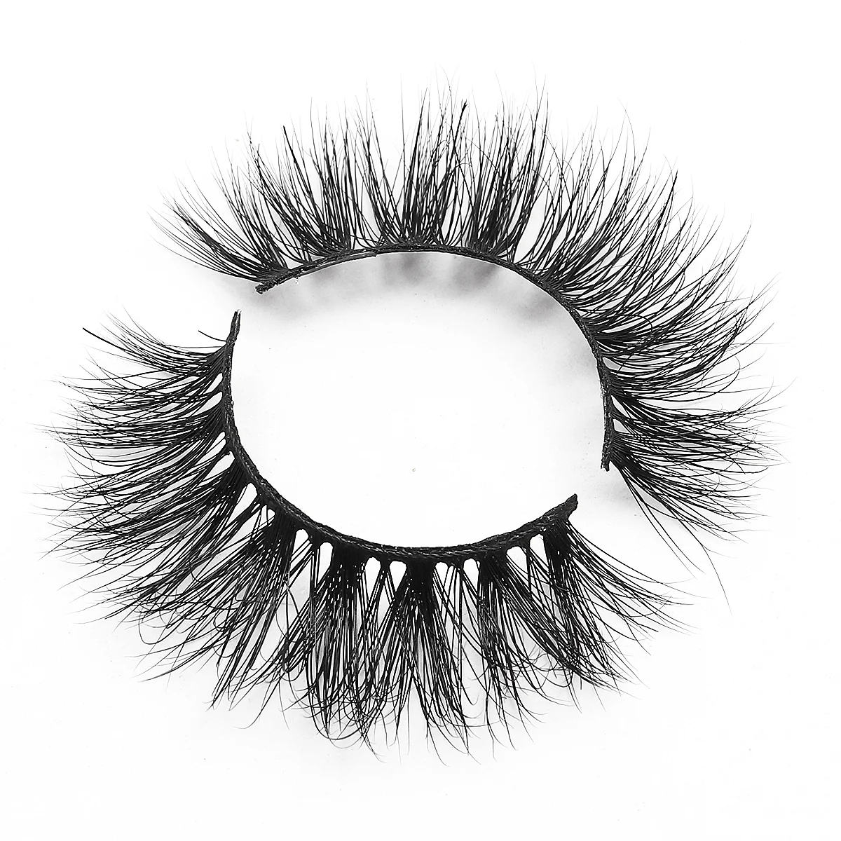 Top quality mink strip eyelashes natural 3D mink lashes