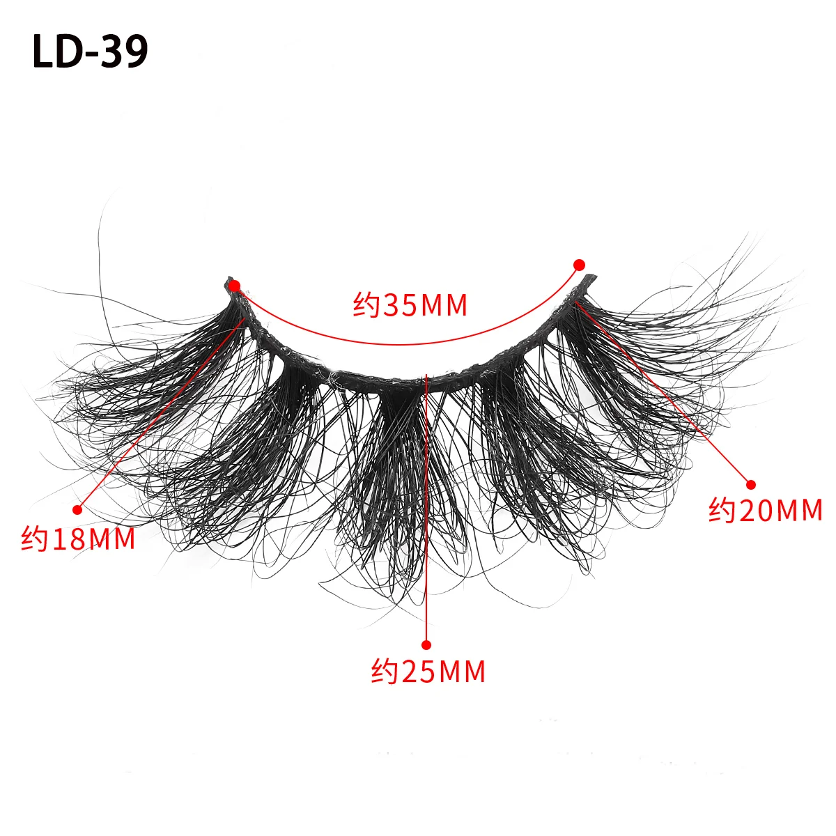 Hot selling 25mm 3D Mink Eyelashes real mink lashes