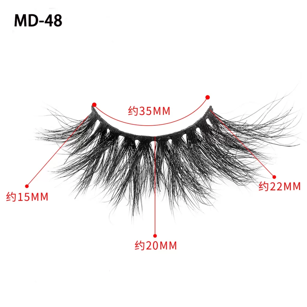 wholesale mink lashes private label 6D mink eyelashes