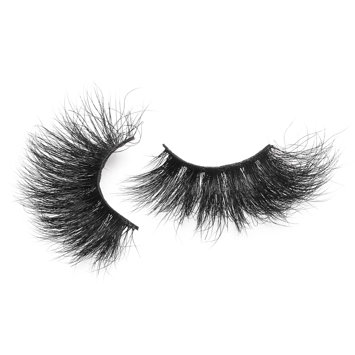 Factory wholesale price 25mm 3d mink eyelashes real mink 25mm lashes