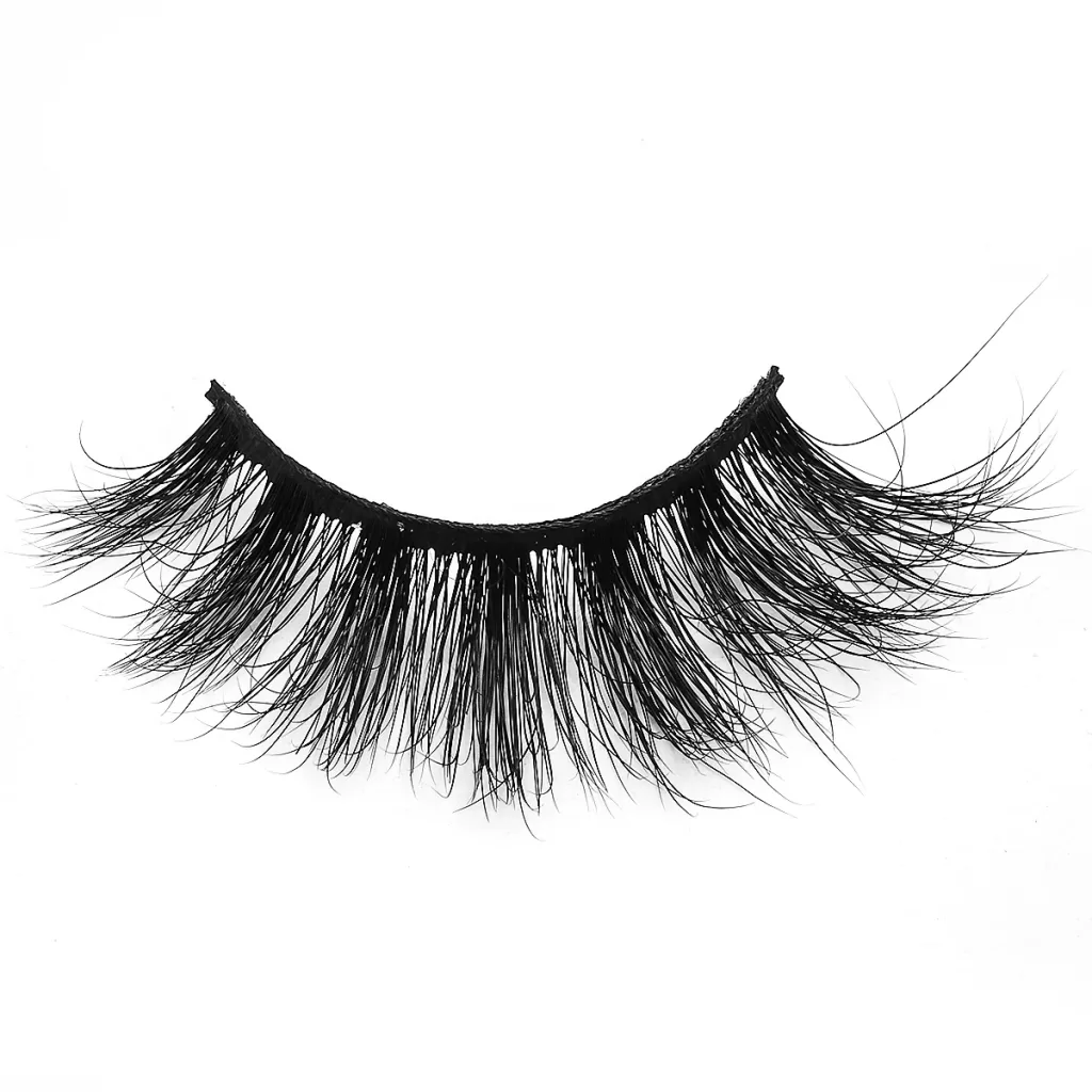 wholesale private label 100% real 25mm 3d mink eyelashes for beauty