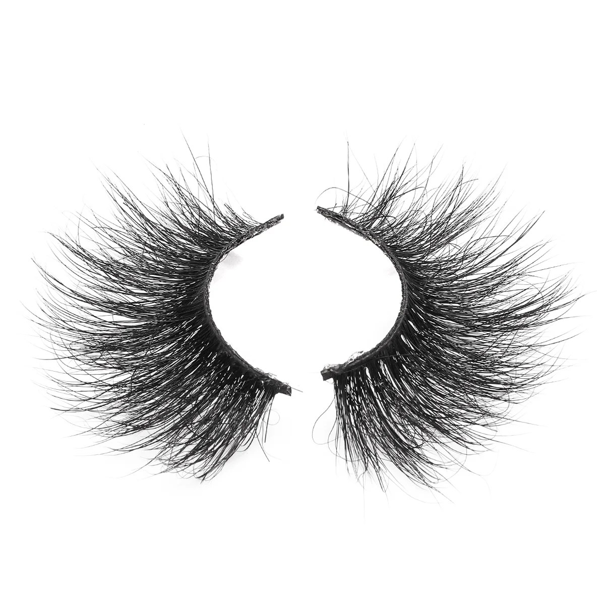 Hot Sell 25mm Lashes Handmade Real Mink Lashes 6d Mink Eyelashes