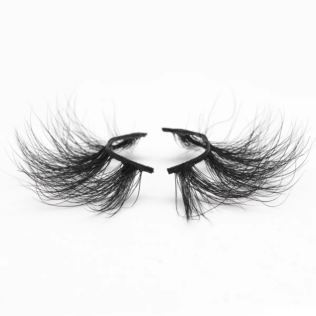 Natural mink hair eyelashes private label 5d mink lashes