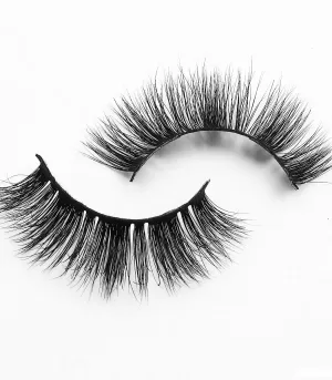 Premium handmade soft comfortable custom fashion 3d natural mink false eyelashes